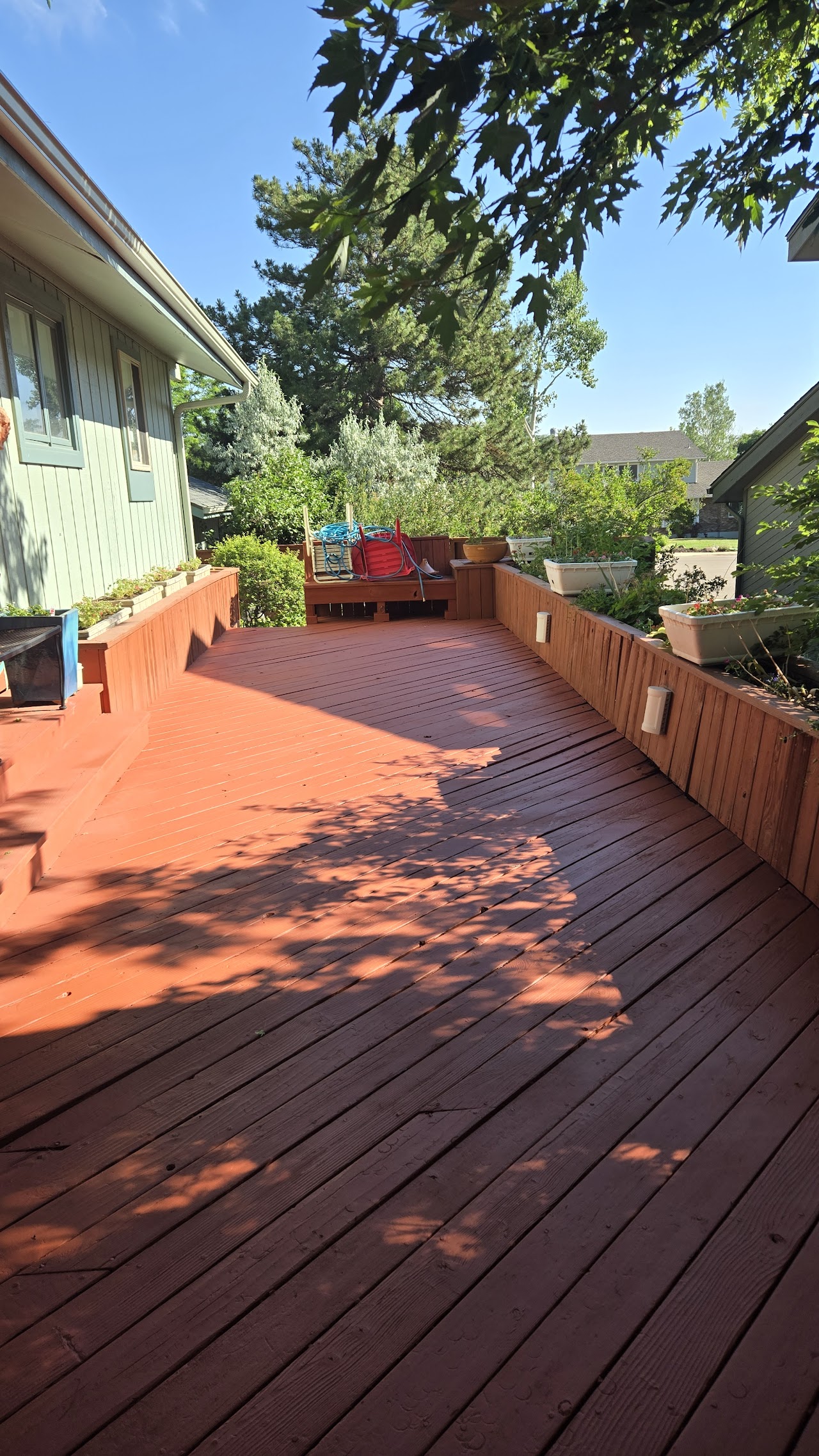 deck painting in Denver